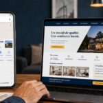 Fiche Google et site internet professionnel pour renforcer le référencement local Google d’une entreprise